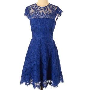 Royale Blue Lace Dress